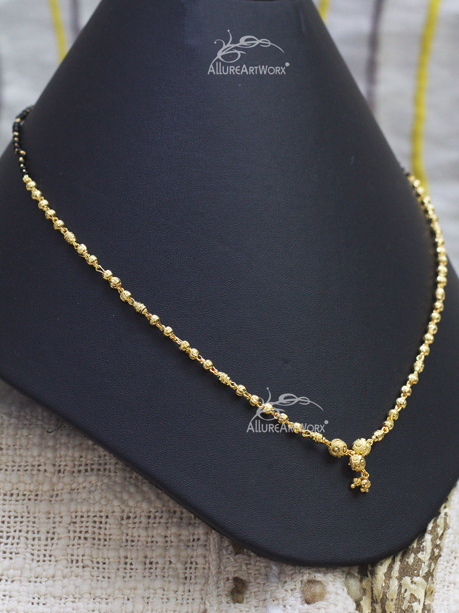 Gold Ball Mangalsutra(Gold Forming)